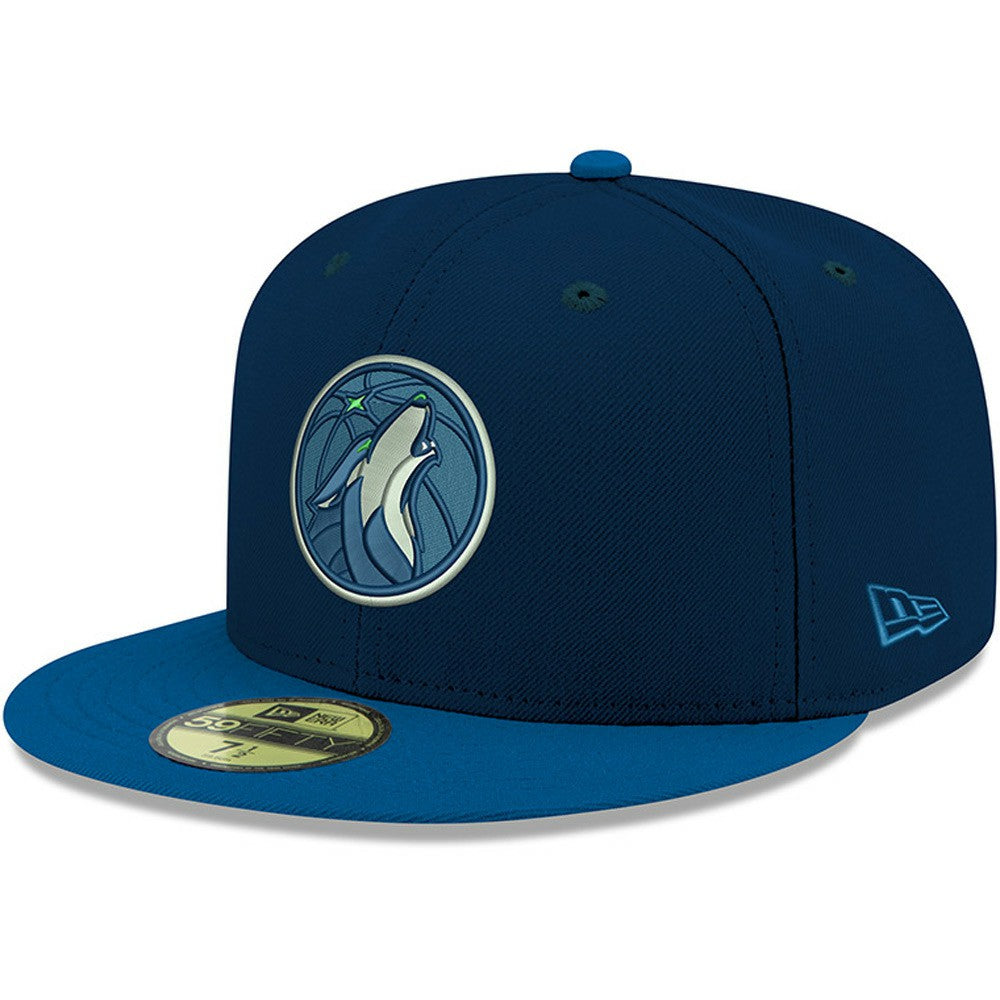 Minnesota Timberwolves Team Color 2Tone 59FIFTY Fitted Hat Navy - New Era