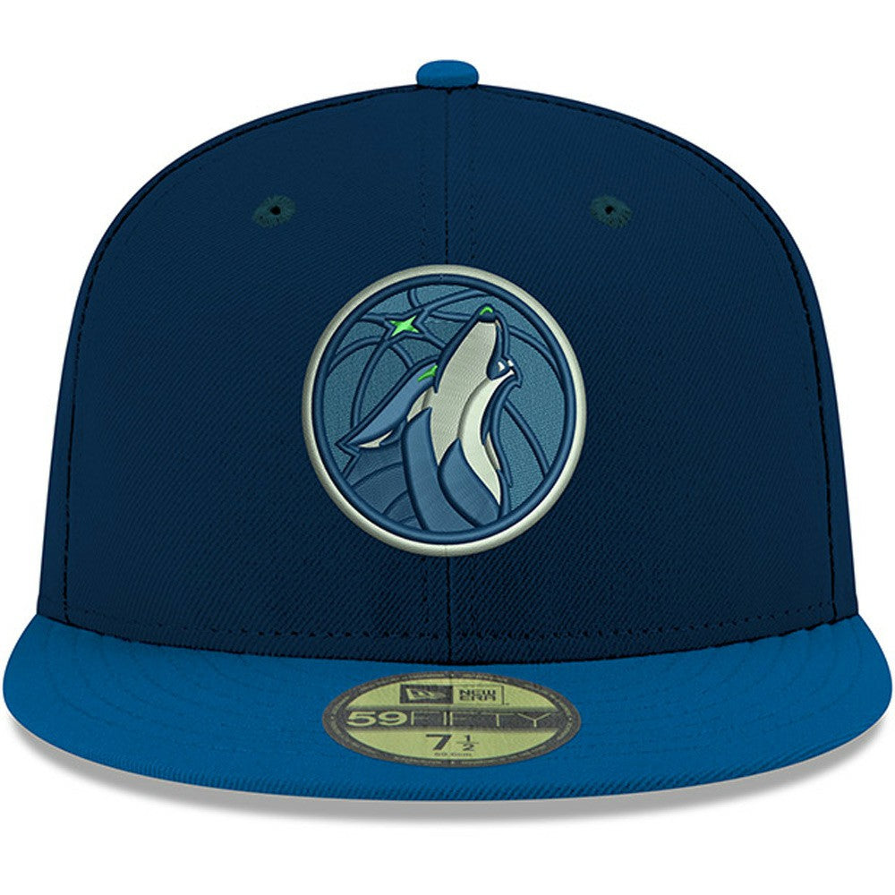 Minnesota Timberwolves Team Color 2Tone 59FIFTY Fitted Hat Navy - New Era
