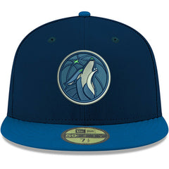 Minnesota Timberwolves Team Color 2Tone 59FIFTY Fitted Hat Navy - New Era