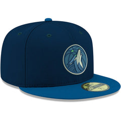 Minnesota Timberwolves Team Color 2Tone 59FIFTY Fitted Hat Navy - New Era