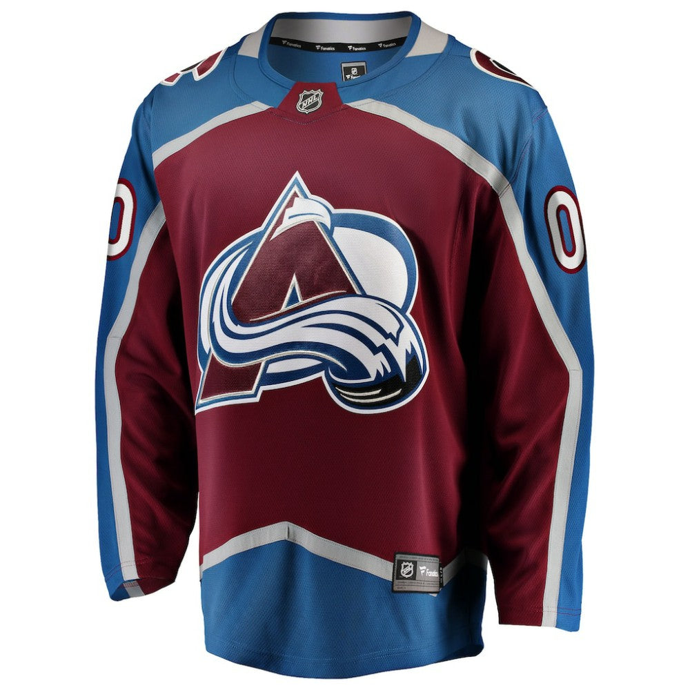 Colorado Avalanche Fanatics Home Breakaway Custom Jersey - Maroon | US 2791494