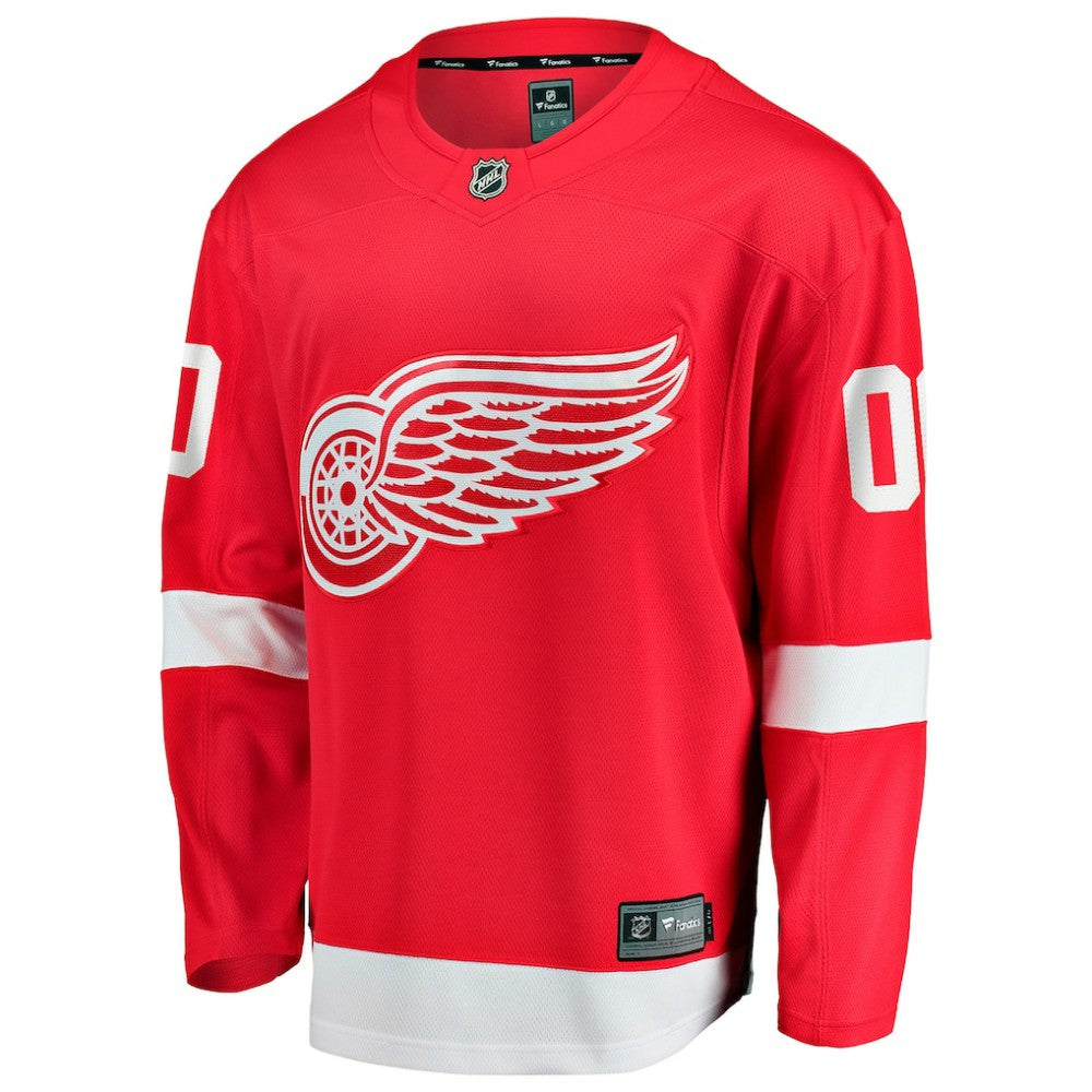 Detroit Red Wings Fanatics Home Breakaway Custom Jersey - Red | US 2791497