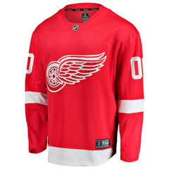 Detroit Red Wings Fanatics Home Breakaway Custom Jersey - Red | US 2791497