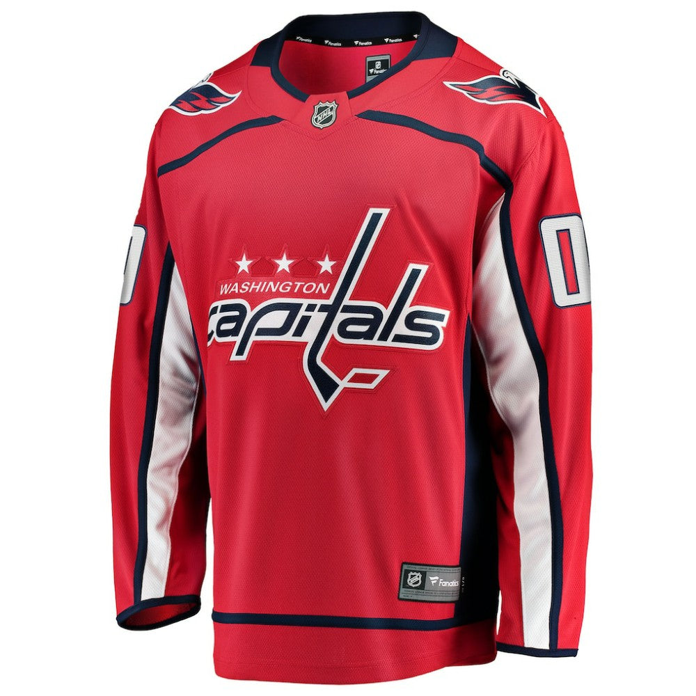 Washington Capitals Fanatics Home Breakaway Custom Jersey - Red | US 2791516