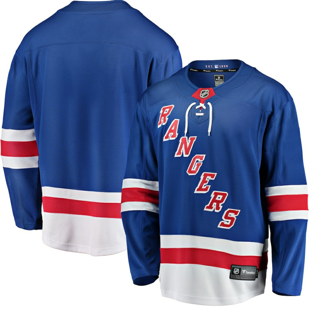 New York Rangers Fanatics Breakaway Home Jersey - Blue | US 2793240