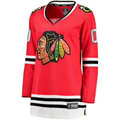 Chicago Blackhawks Fanatics Women's Home Breakaway Custom Jersey - Red | US 2793368
