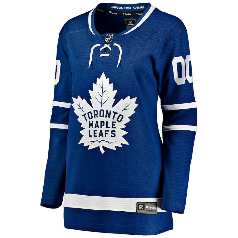 Toronto Maple Leafs Fanatics Women's Home Breakaway Custom Jersey - Blue | US 2793385