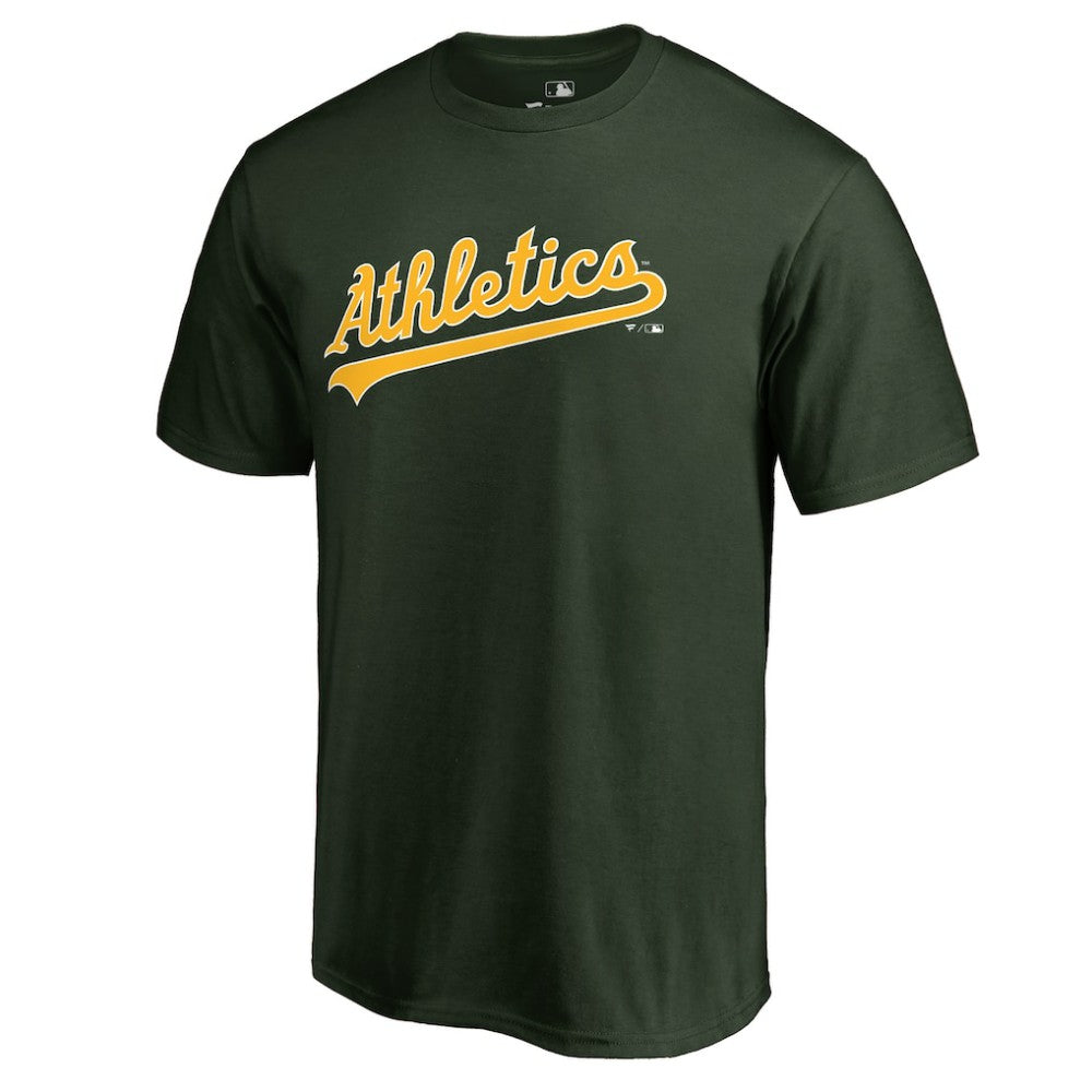 Athletics Team Wordmark T-Shirt - Green T-shirts