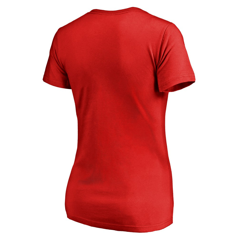 Cincinnati Reds Women's Team Wordmark T-Shirt - Red T-shirts