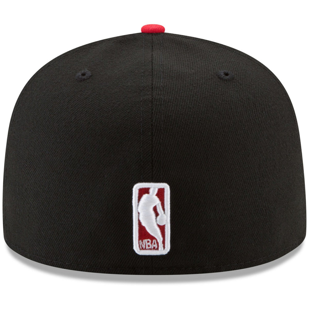 Portland Trail Blazers Team Color 2-Tone 59FIFTY Fitted Hat Black/Red - New Era