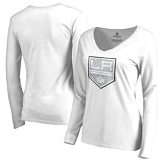 Los Angeles Kings Women's White Out Long Sleeve T-Shirt - White | US 2799842