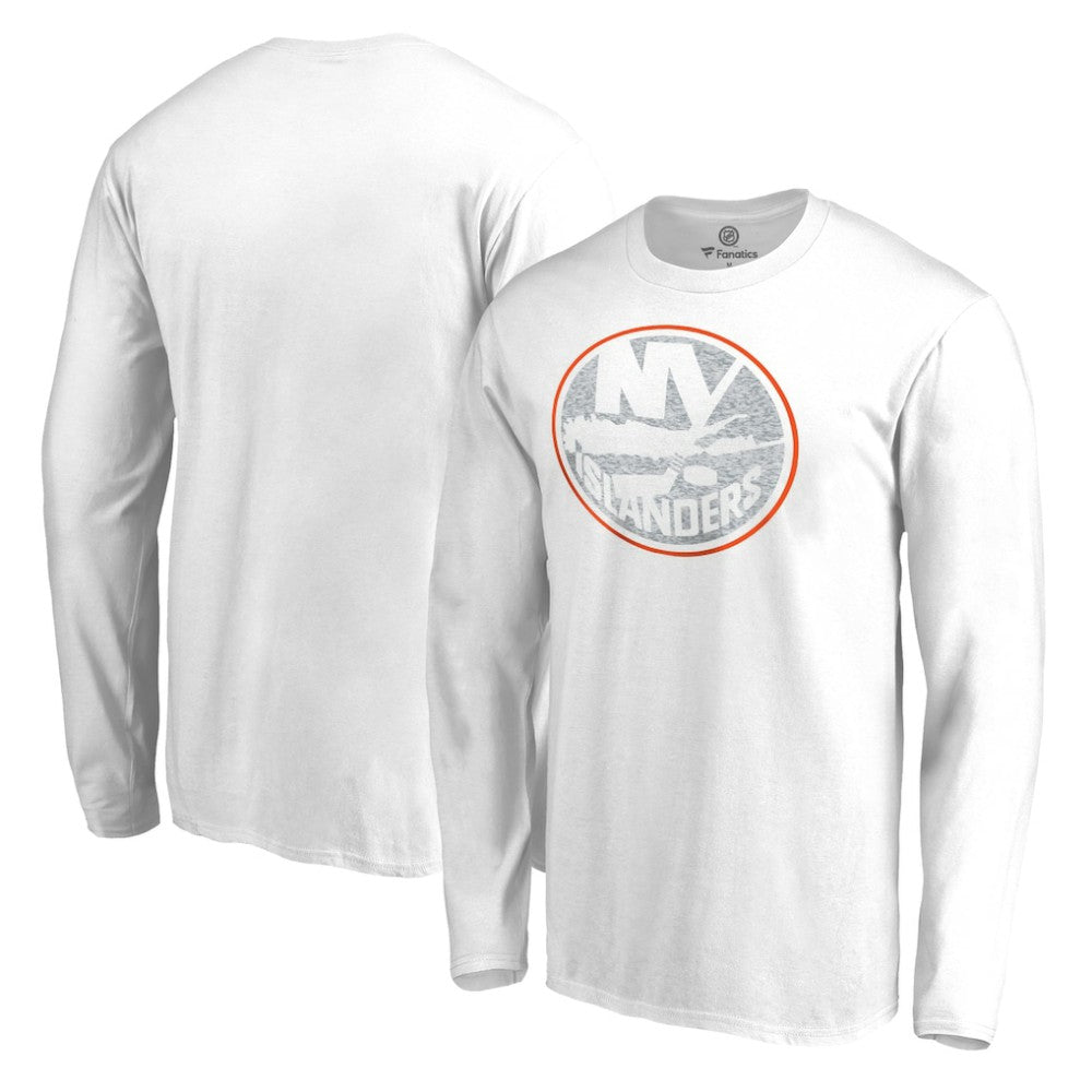 New York Islanders White Out Long Sleeve T-Shirt - White | US 2799927