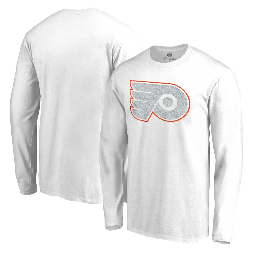 Philadelphia Flyers White Out Long Sleeve T-Shirt - White | US 2799929