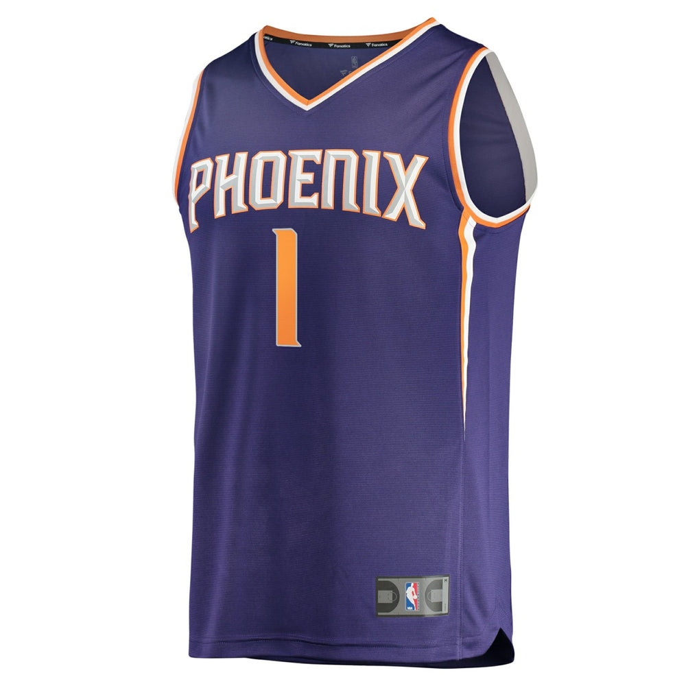 Devin Booker Phoenix Suns Fast Break Replica Jersey Purple Icon Edition - Fanatics