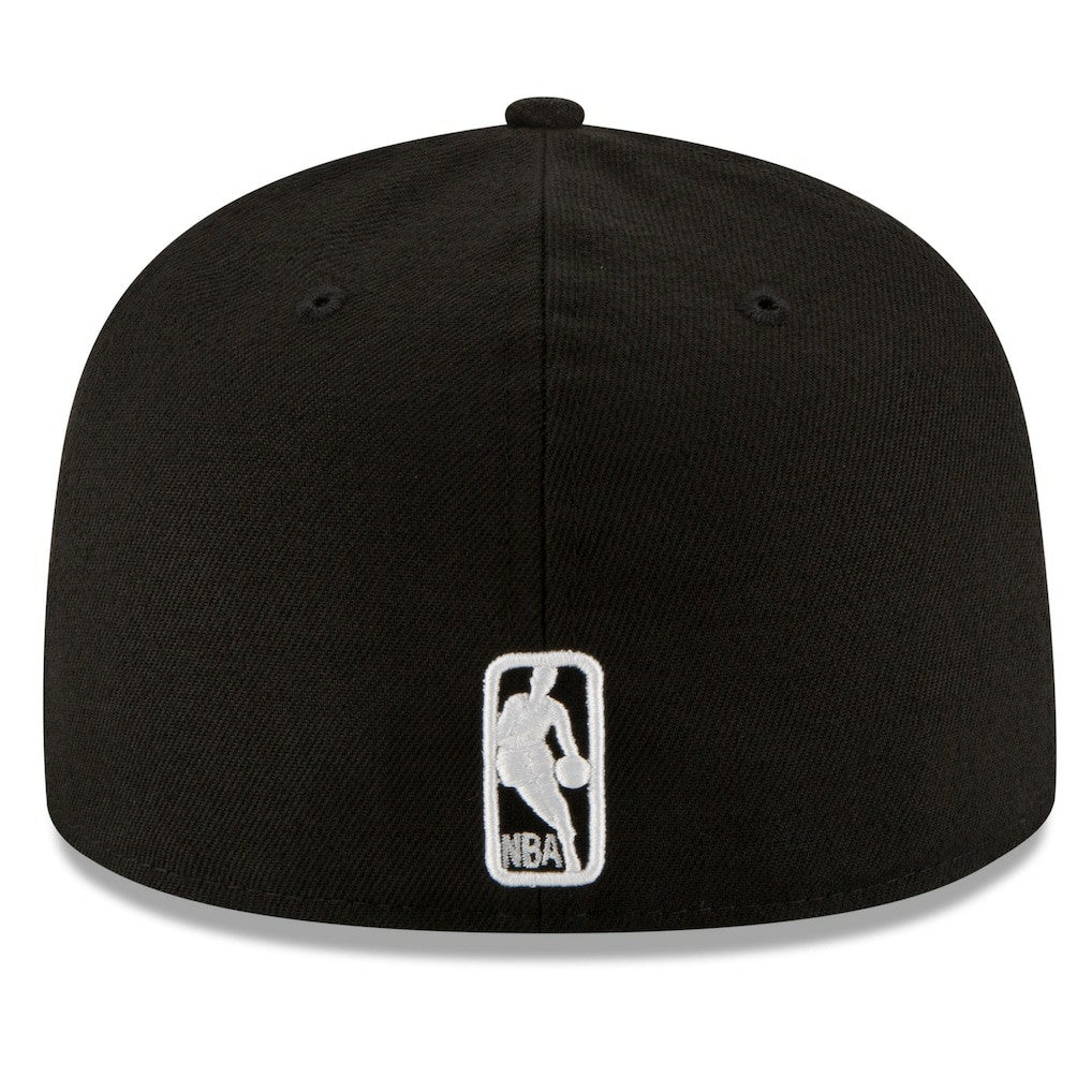 Boston Celtics Black & White Logo 59FIFTY Fitted Hat Black - New Era