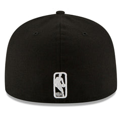 Boston Celtics Black & White Logo 59FIFTY Fitted Hat Black - New Era