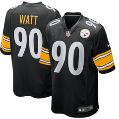 T.J. Watt Pittsburgh Steelers Youth Game Jersey - Black Jerseys