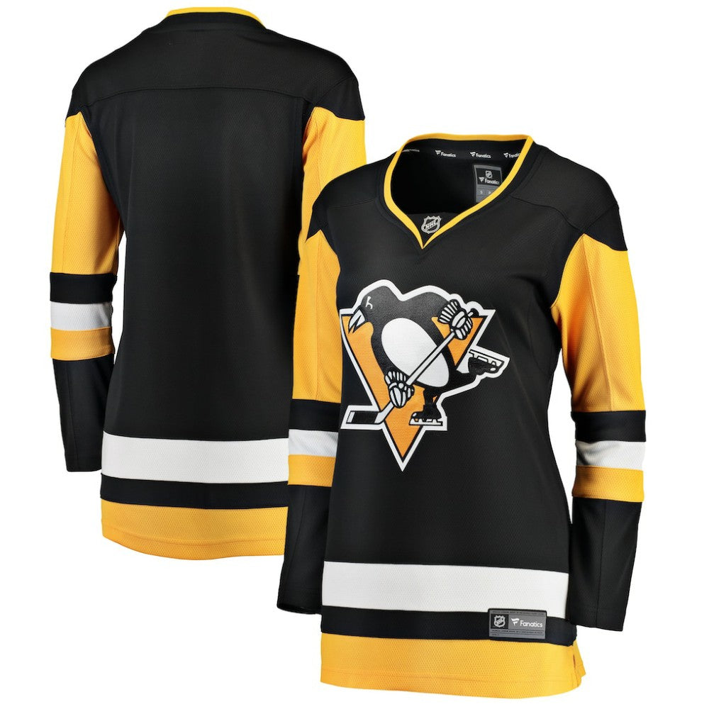 Pittsburgh Penguins Fanatics Women's Home Breakaway Jersey - Black | US 2819174