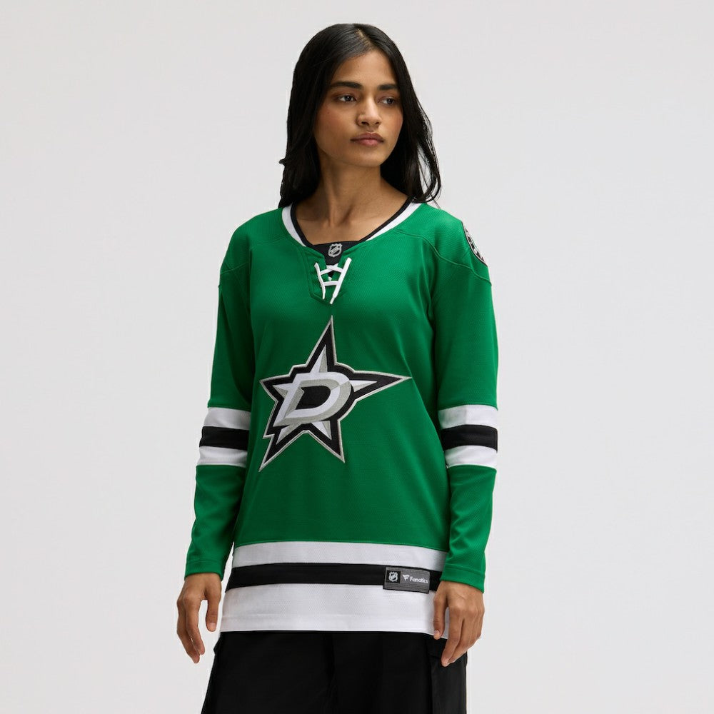 Dallas Stars Fanatics Women's Home Breakaway Jersey - Green | US 2819842