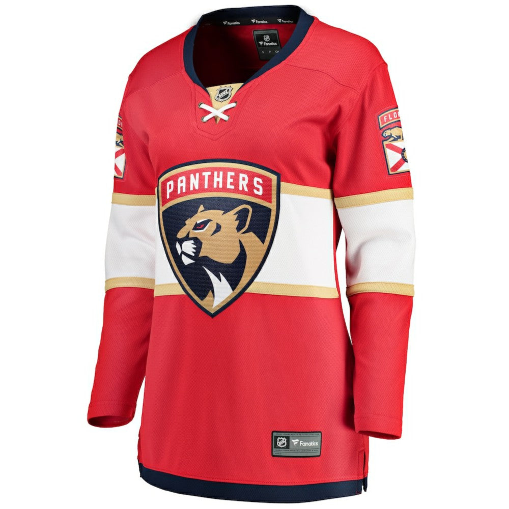 Florida Panthers Fanatics Women's Home Breakaway Jersey - Red | US 2819845