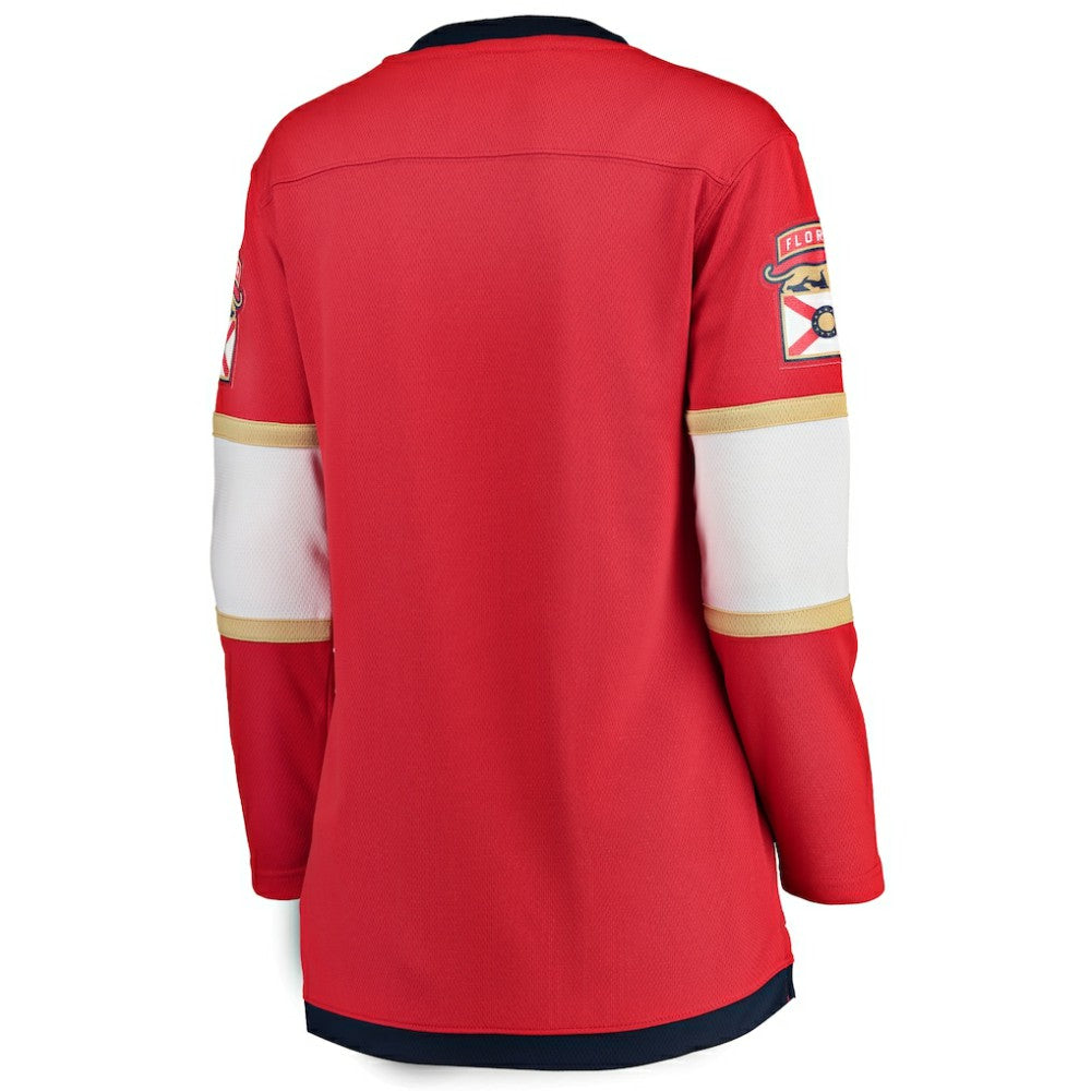 Florida Panthers Fanatics Women's Home Breakaway Jersey - Red | US 2819845