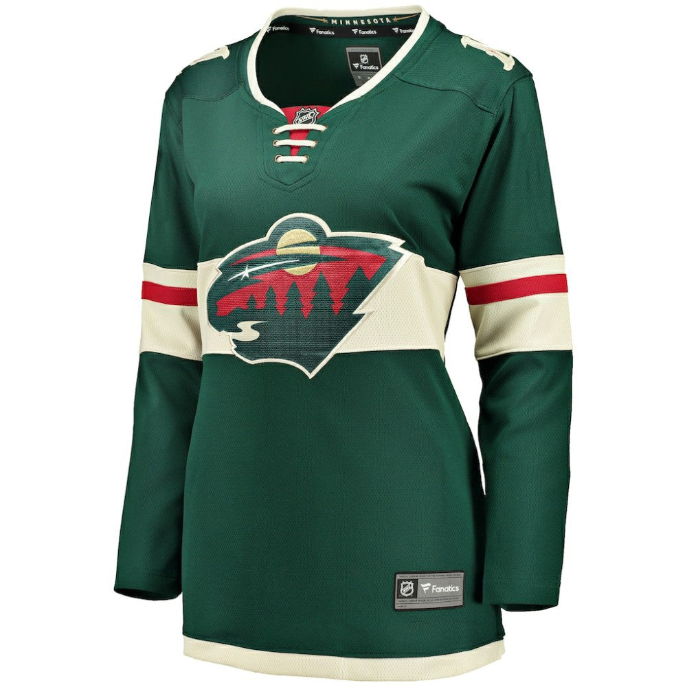 Minnesota Wild Fanatics Women's Home Breakaway Jersey - Green | US 2819847