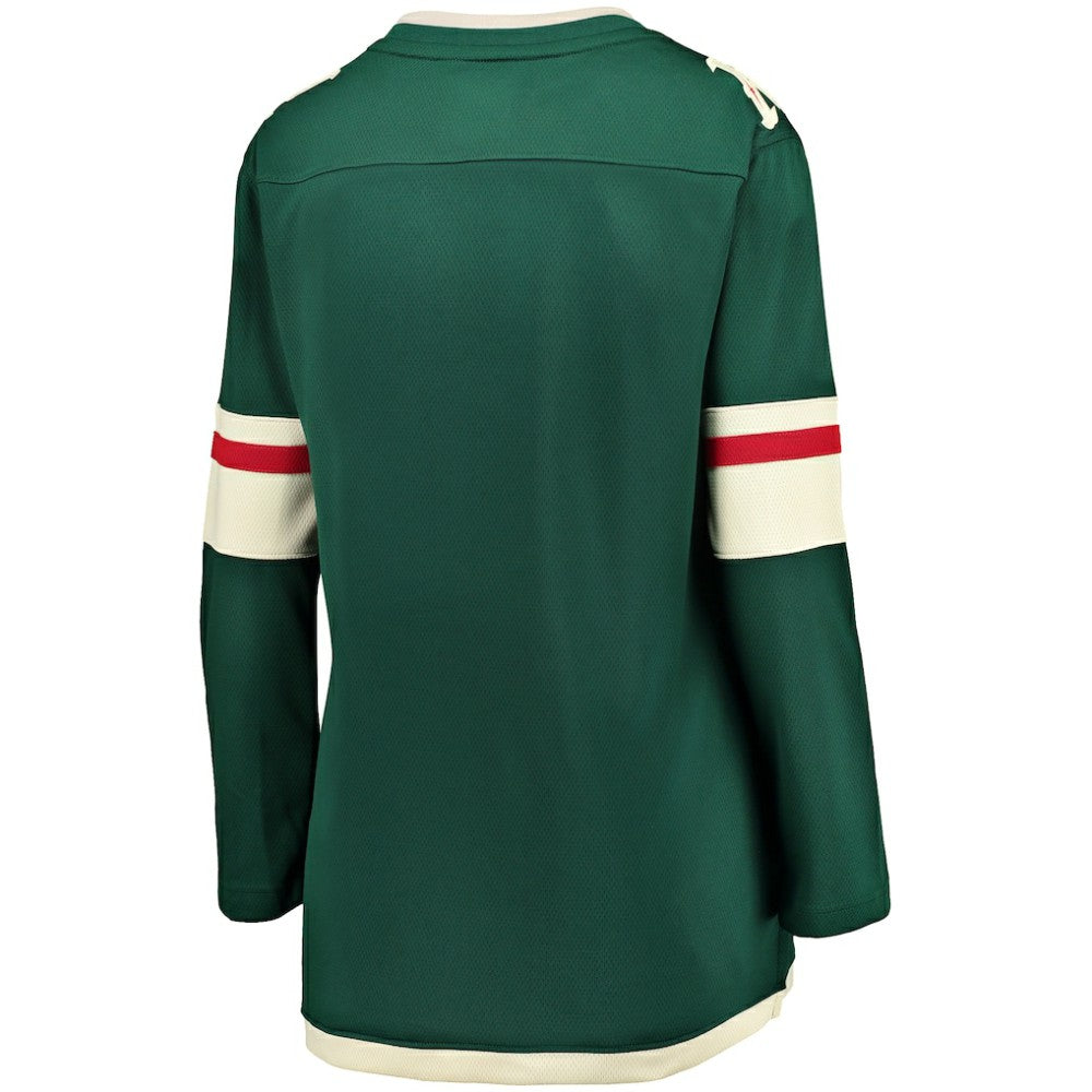 Minnesota Wild Fanatics Women's Home Breakaway Jersey - Green | US 2819847