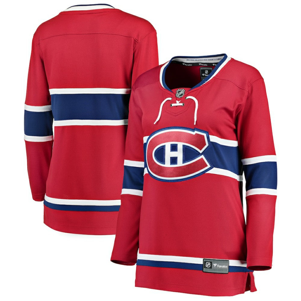 Montreal Canadiens Fanatics Women's Home Breakaway Jersey - Red | US 2819848