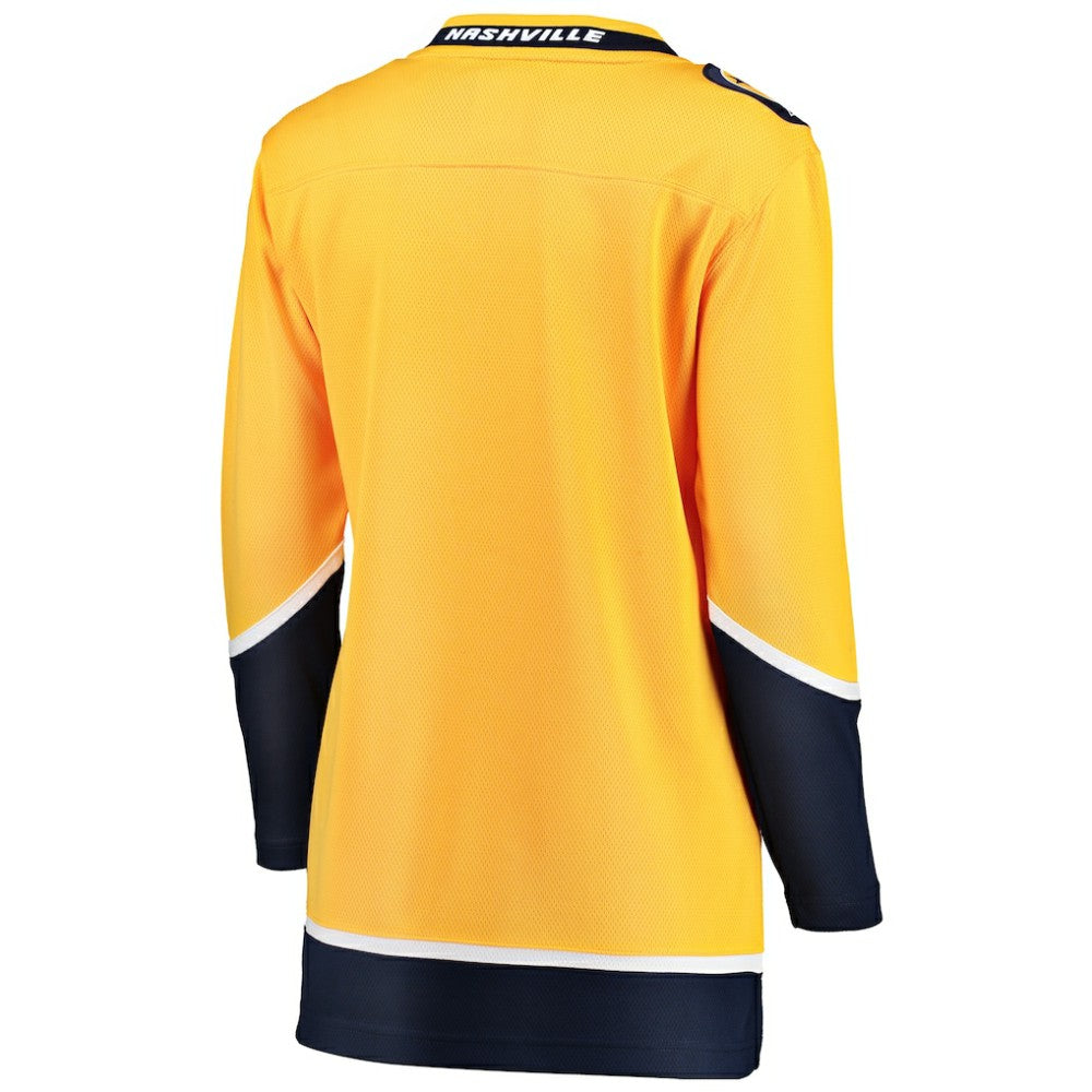Nashville Predators Fanatics Women's Home Breakaway Jersey - Yellow | US 2819849