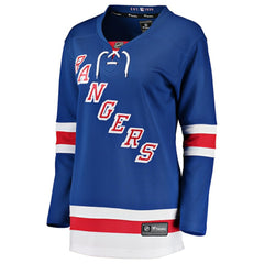 New York Rangers Fanatics Women's Home Breakaway Jersey - Blue | US 2819852