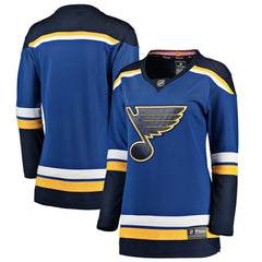 St. Louis Blues Fanatics Women's Home Breakaway Jersey - Blue | US 2819855