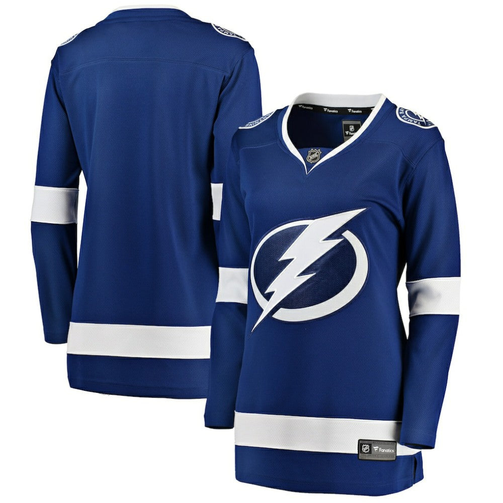 Tampa Bay Lightning Fanatics Women's Home Breakaway Jersey - Blue | US 2819856
