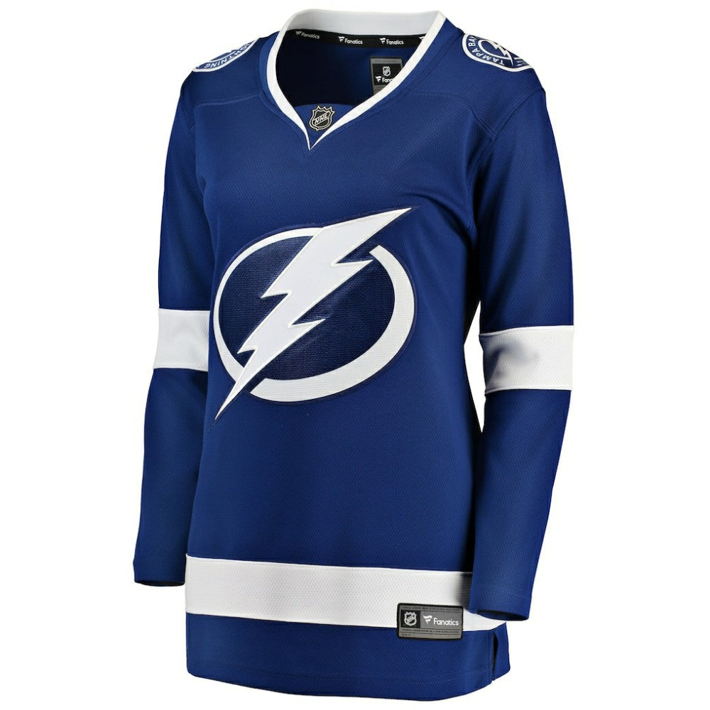 Tampa Bay Lightning Fanatics Women's Home Breakaway Jersey - Blue | US 2819856