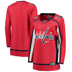 Washington Capitals Fanatics Women's Home Breakaway Jersey - Red | US 2819859