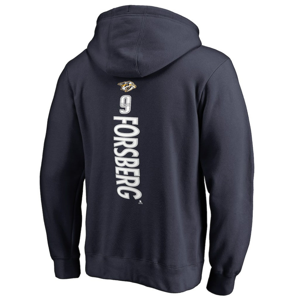 Filip Forsberg Nashville Predators Backer Pullover Hoodie - Navy | US 2821022