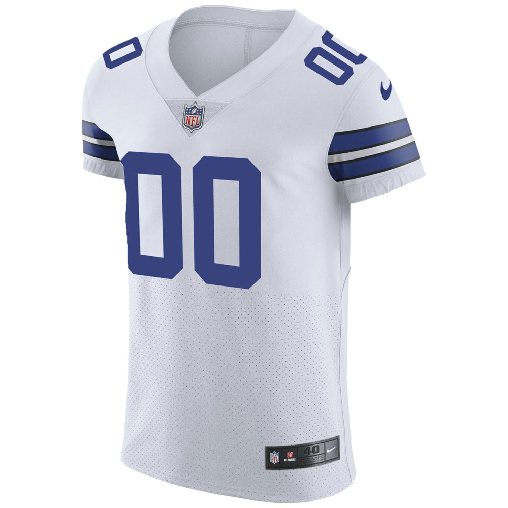 Dallas Cowboys Vapor Untouchable Custom Elite Jersey - White Jerseys
