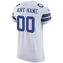 Dallas Cowboys Vapor Untouchable Custom Elite Jersey - White Jerseys
