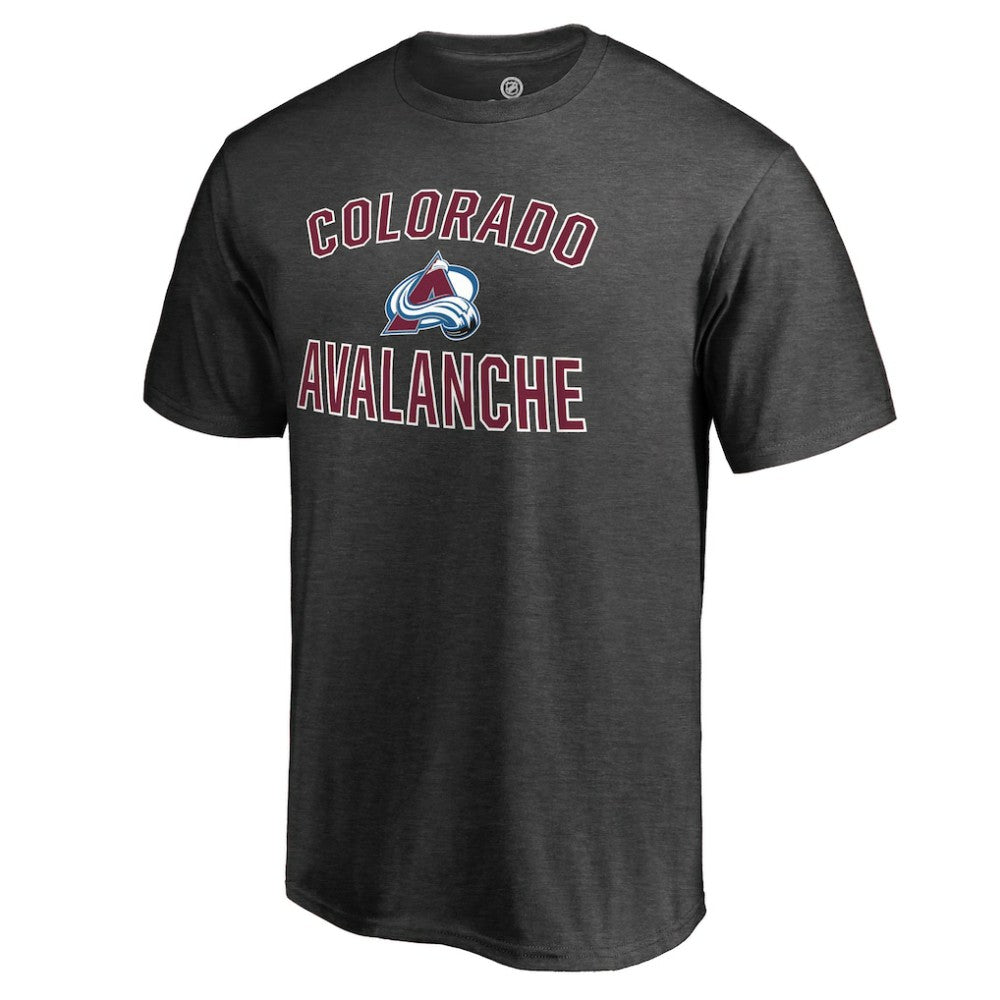 Colorado Avalanche Victory Arch T-Shirt - Heathered Gray | US 2829724