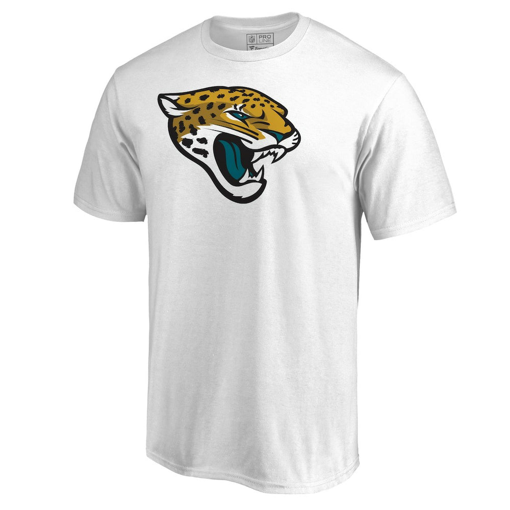 Jacksonville Jaguars Primary Logo T-Shirt - White T-shirts