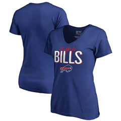 Buffalo Bills Women's Nostalgia T-Shirt - Royal T-shirts