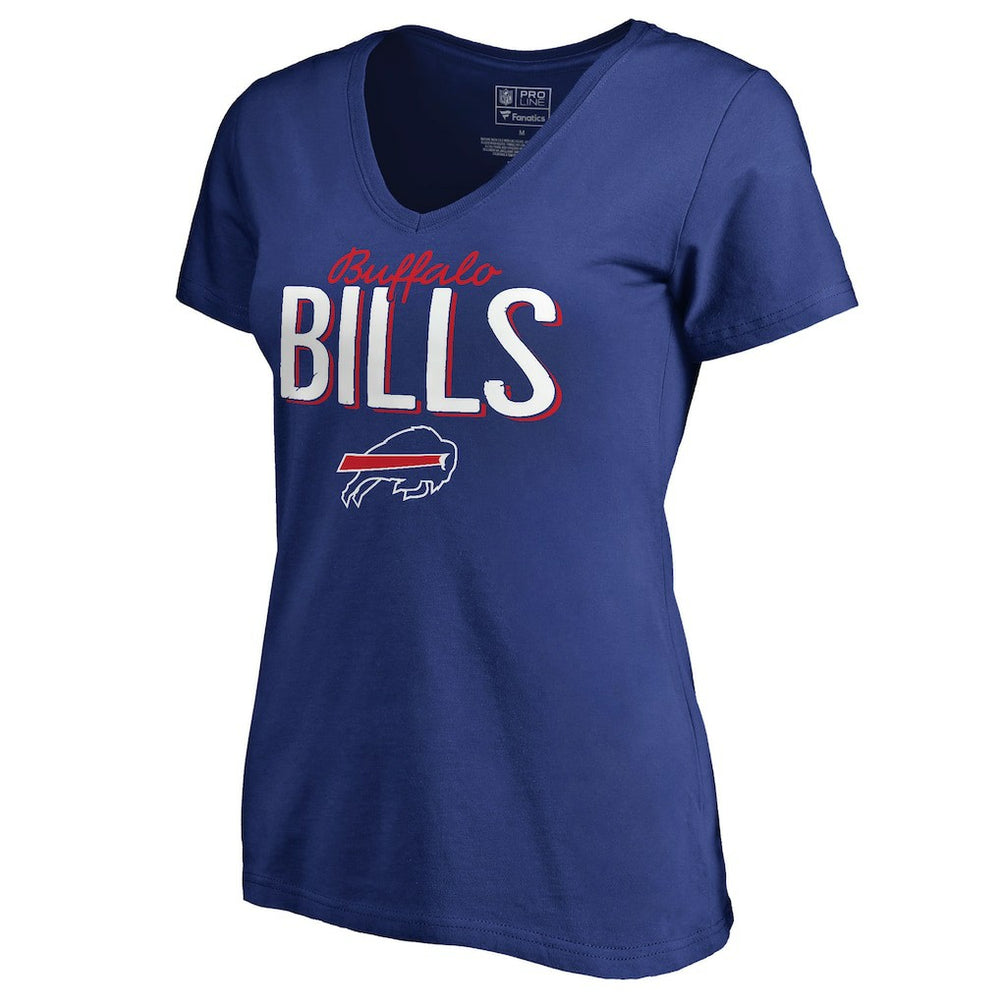 Buffalo Bills Women's Nostalgia T-Shirt - Royal T-shirts