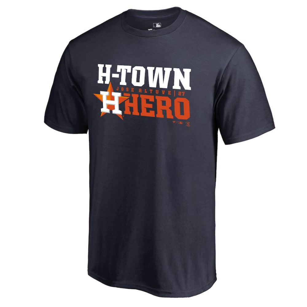 Jose Altuve Houston Astros Player Hometown Collection T-Shirt - Navy T-shirts
