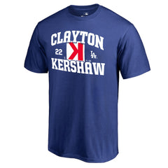 Clayton Kershaw Los Angeles Dodgers Player Hometown Collection CK Strike T-Shirt - Royal T-shirts