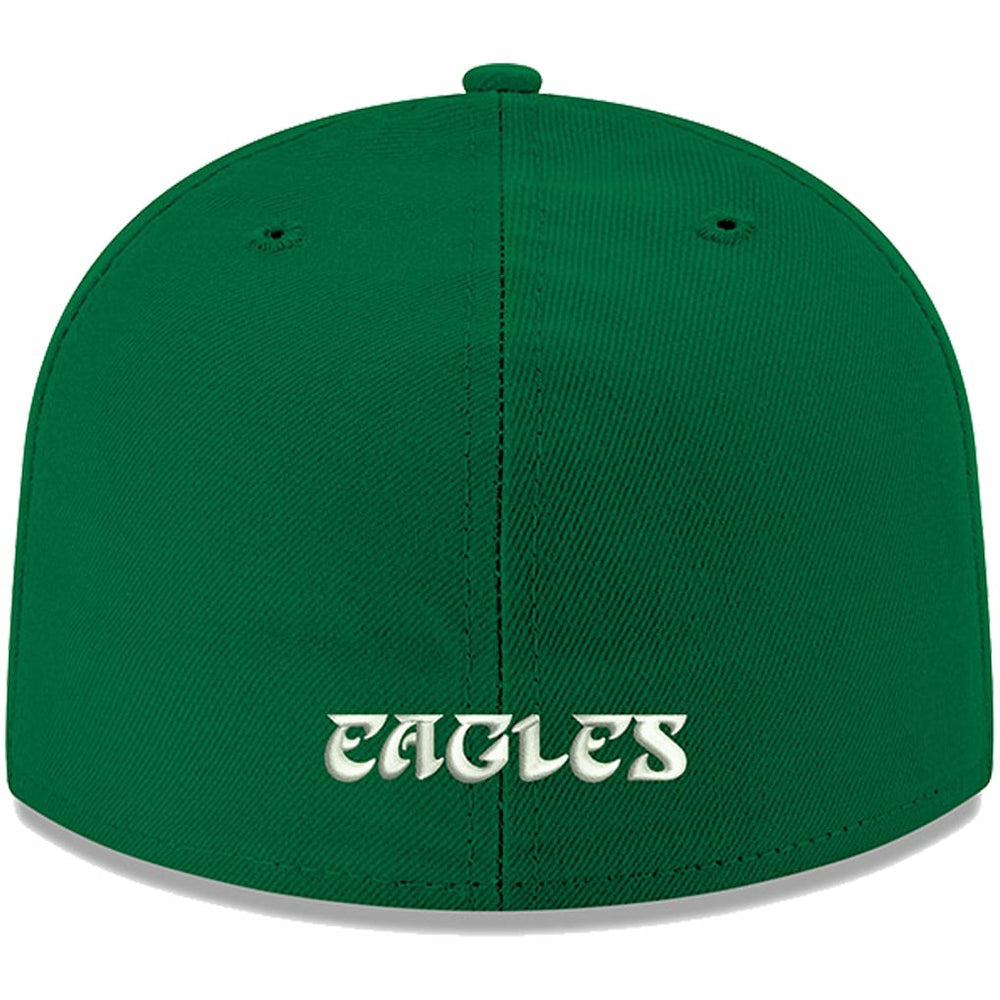 Philadelphia Eagles New Era Omaha Throwback 59FIFTY Fitted Hat - Kelly Green Hats