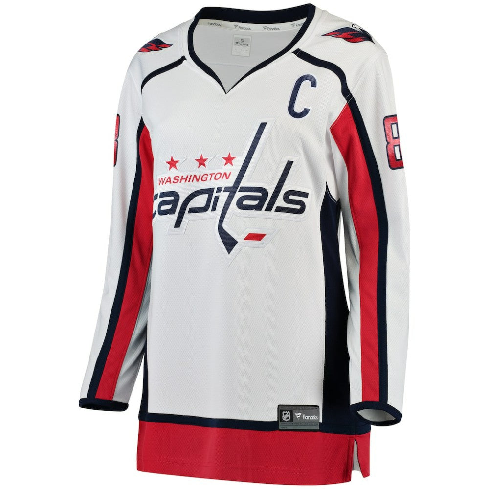 Alexander Ovechkin Washington Capitals Fanatics Women's Away Breakaway Jersey - White | US 2844181