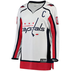 Alexander Ovechkin Washington Capitals Fanatics Women's Away Breakaway Jersey - White | US 2844181
