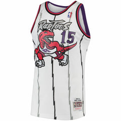 Vince Carter Toronto Raptors 1998/99 Hardwood Classics Swingman Jersey White - Mitchell & Ness