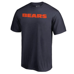 Chicago Bears Wordmark T-Shirt - Navy T-shirts