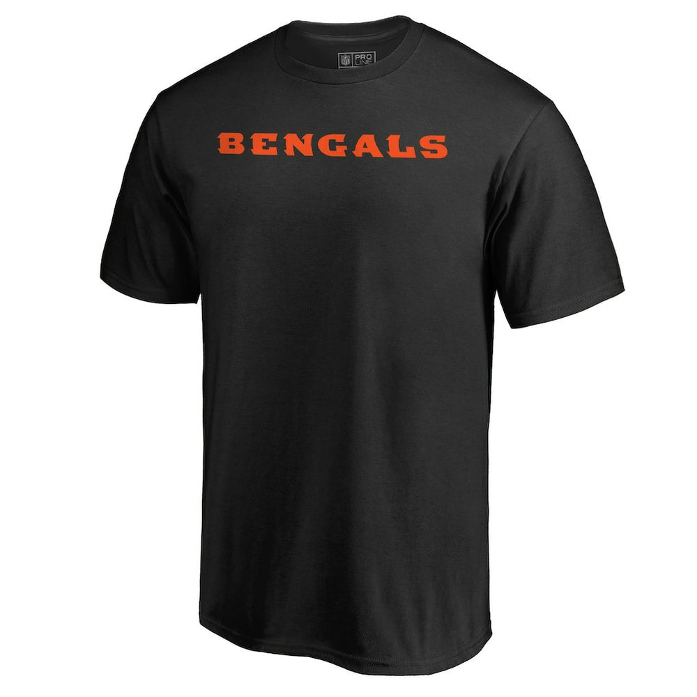 Cincinnati Bengals Wordmark T-Shirt - Black T-shirts