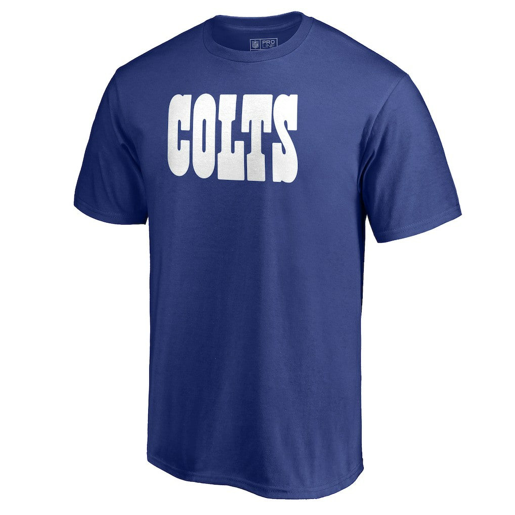 Indianapolis Colts Wordmark T-Shirt - Royal T-shirts